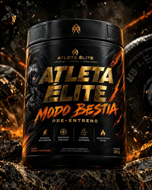 Pre-Entreno Modo Bestia — ATLETA ÉLITE